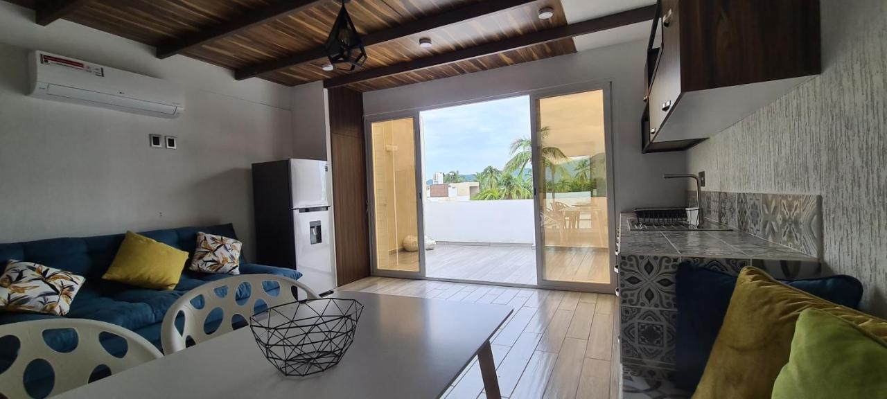 Appartamento Moderno Depa Con Terraza Y Vista Extraordinaria Manzanillo Esterno foto