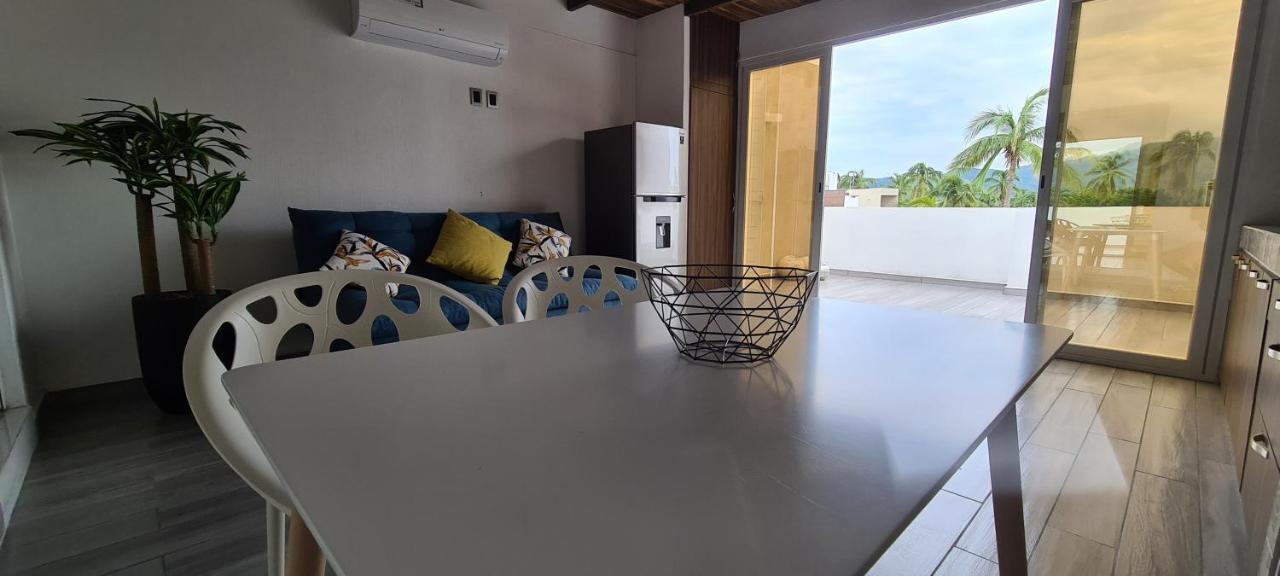 Appartamento Moderno Depa Con Terraza Y Vista Extraordinaria Manzanillo Esterno foto
