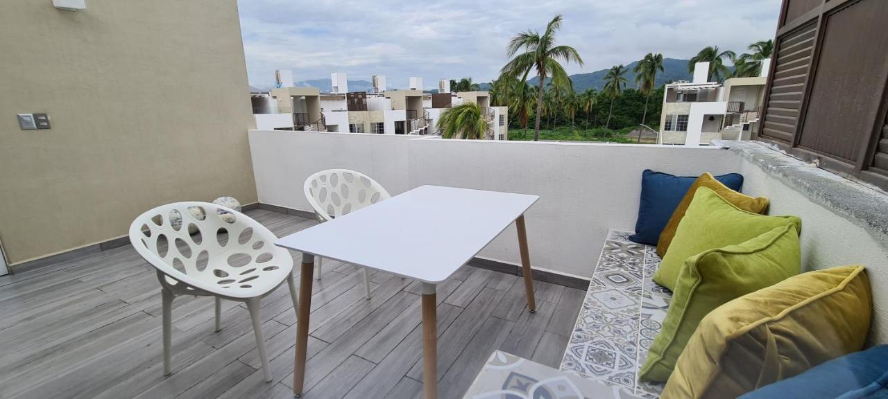 Appartamento Moderno Depa Con Terraza Y Vista Extraordinaria Manzanillo Esterno foto