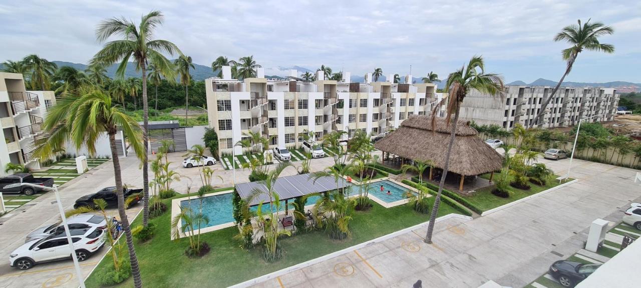 Appartamento Moderno Depa Con Terraza Y Vista Extraordinaria Manzanillo Esterno foto