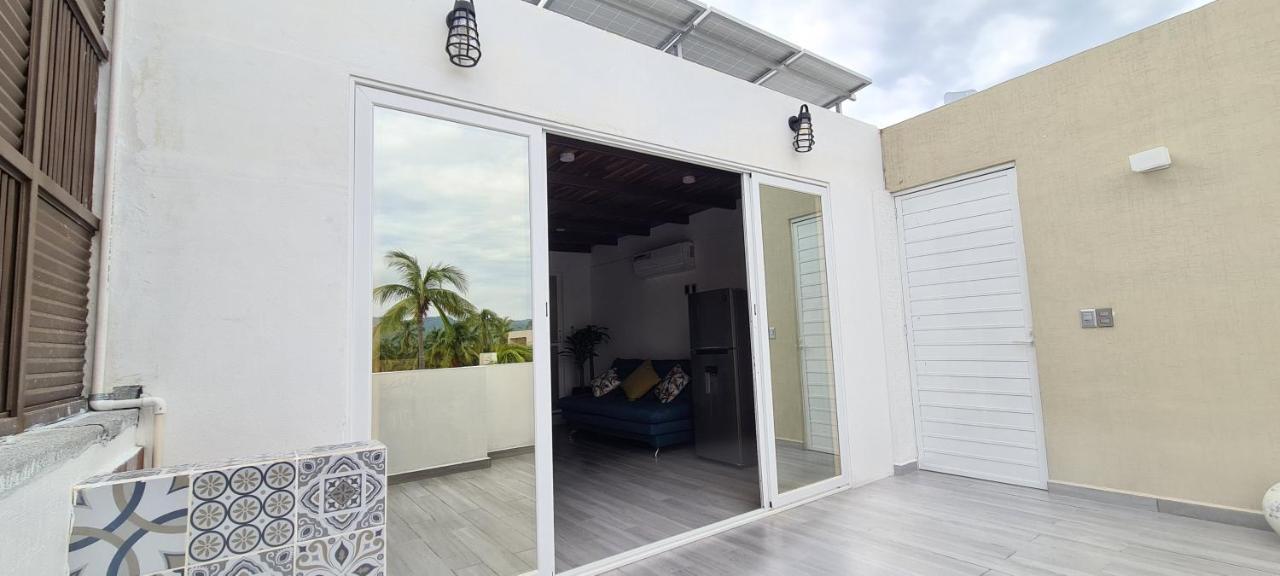 Appartamento Moderno Depa Con Terraza Y Vista Extraordinaria Manzanillo Esterno foto